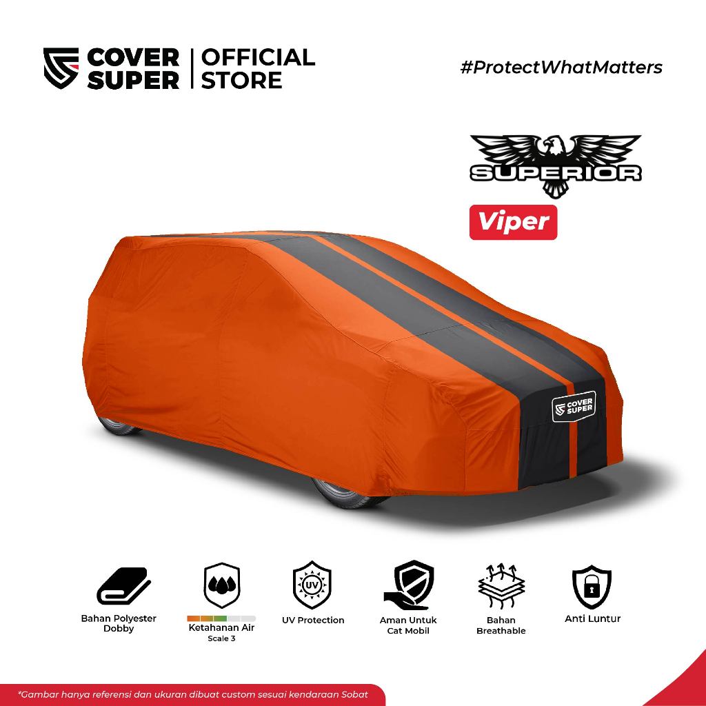 Cover Mobil Superior Kombinasi Warna - CoverSuper