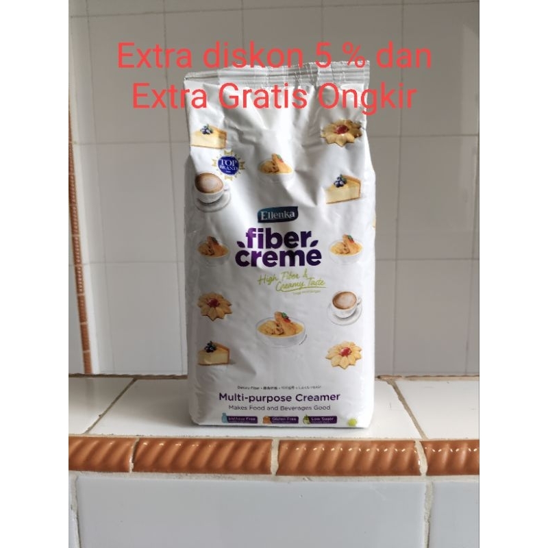 

Fiber Creme 1 kg Ellenka ( pengganti santan dan susu)