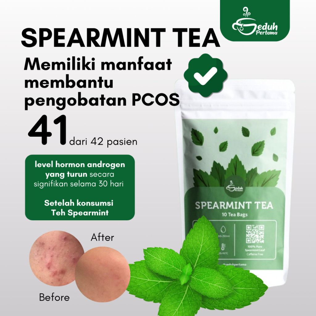

Seduh Pertama Spearmint Tea Pure Spearmint Leaves Tea