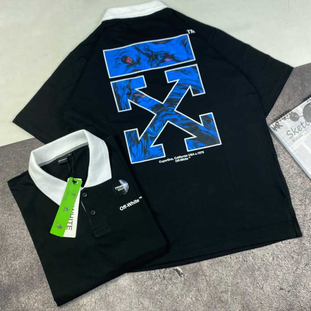 Kaos Kerah Off-White