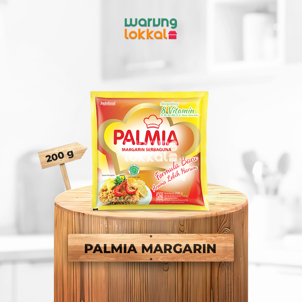 

Palmia Margarin Serbaguna 200g - Warung Lokkal