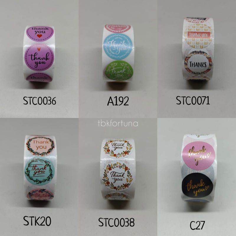 

Stiker Label Aneka Motif isi 500pcs /pak(1pak)