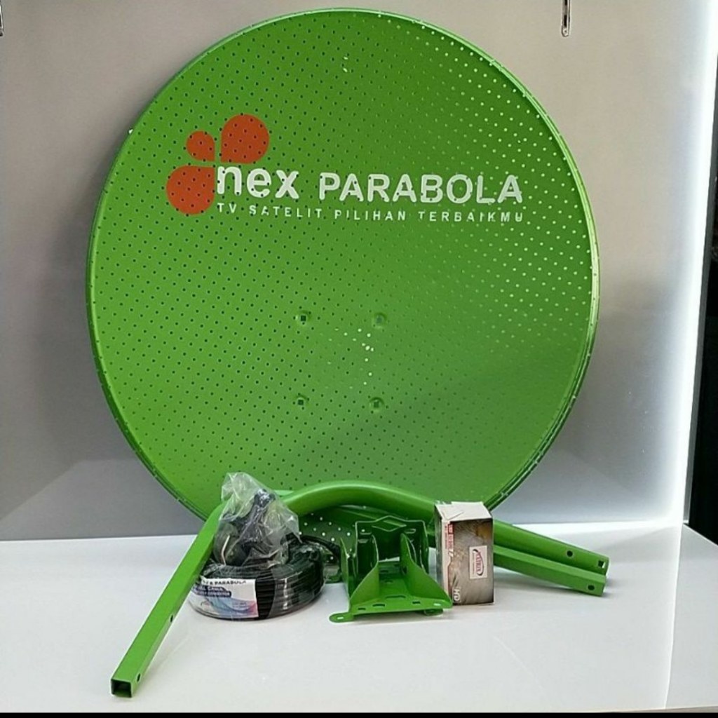 Set Parabola Nex Parabola Bisa Paketan + Mesin Receiver Nex Parabola