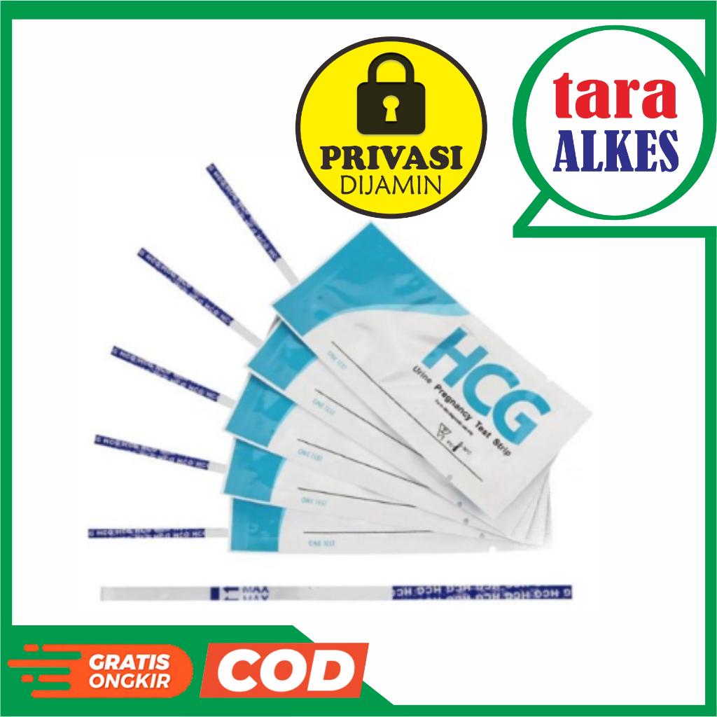 Alat Tes Test Cek Kehamilan HCG Hamil Test Pack Hcg Test strip