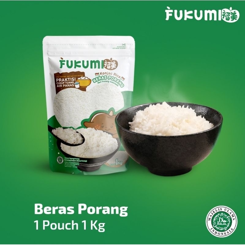

FUKUMI Beras Porang Pouch 1kg