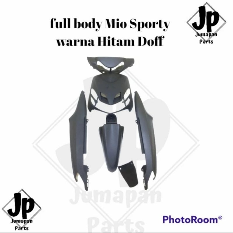 full body halus mio smile custom warna hitam doff