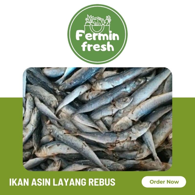 

Fermin Fresh, Ikan asin layang rebus 100 - 250gr