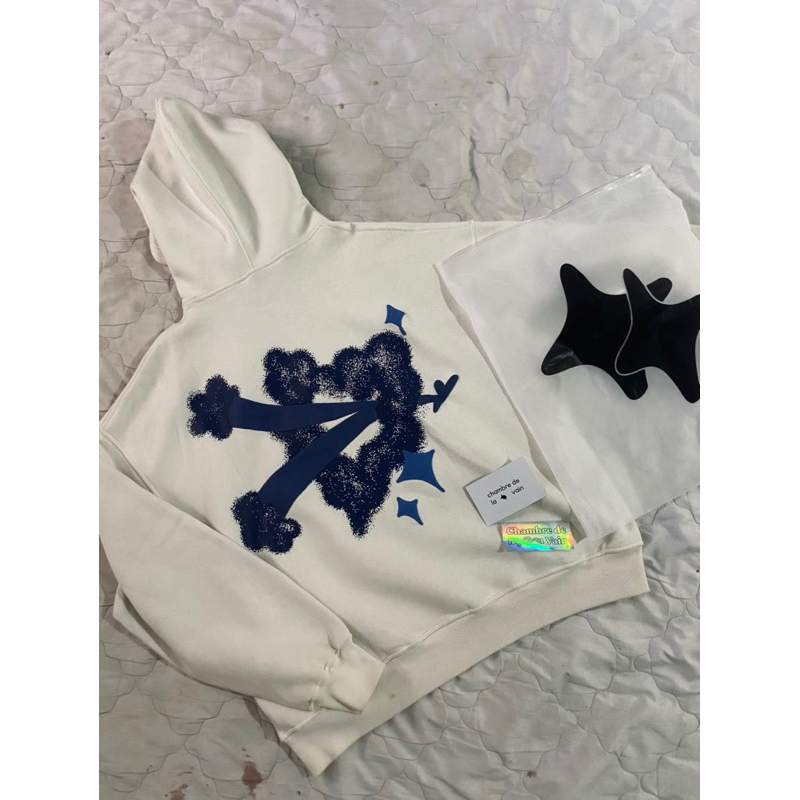 Hoodie Chmb Shooting Love White