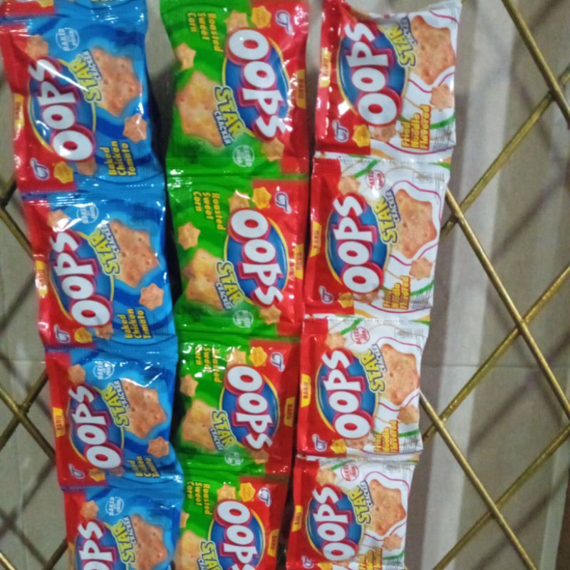 

Oops Crispy Crackers 1 rncng isi 10 pcs