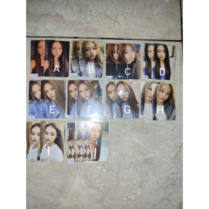 NEW JEANS HAERIN PHOTOCARDS