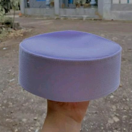 Peci Batok Pendek Atau Songkok Putih AZZULFA Peci Batok Putih Tinggi 6 Peci Original Terbaik