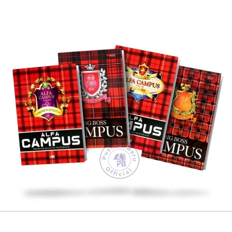 

Buku tulis CAMPUS 36 Lembar 1pack isi 10 buku kertas bagus dan tebal