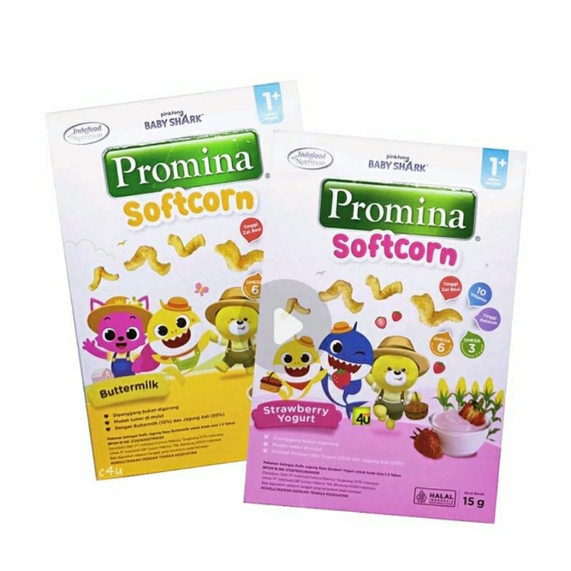 PROMINA Baby Soft Corn 15gr - Crunchies puff