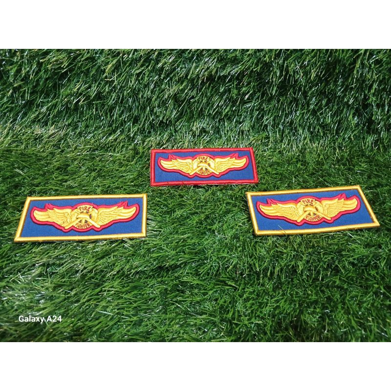 Bordir Pemadam Satuan Timbul