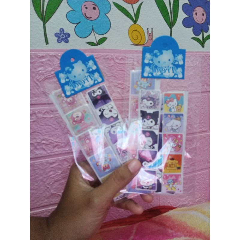 

GROSIR STIKER LOTSO KUROMI SANRIO POMPURIN MELODY CINNAMOROL