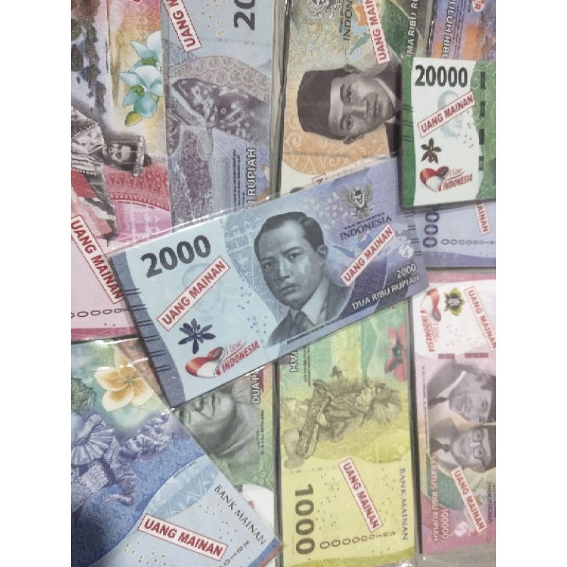MAINAN UANG UANGAN ISI 100 LEMBAR
