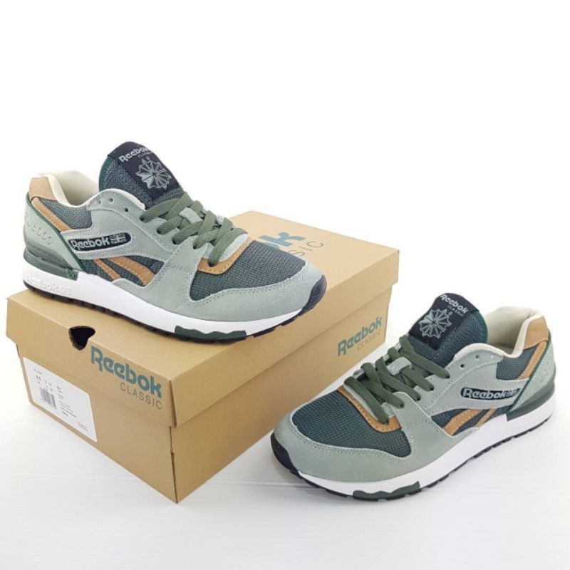 Reebok Classic GL 6000 Olive Green White