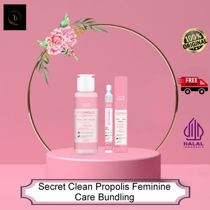 Secret Clean Propolis Feminine Spray/Secret Clean Propolis Feminine Wash