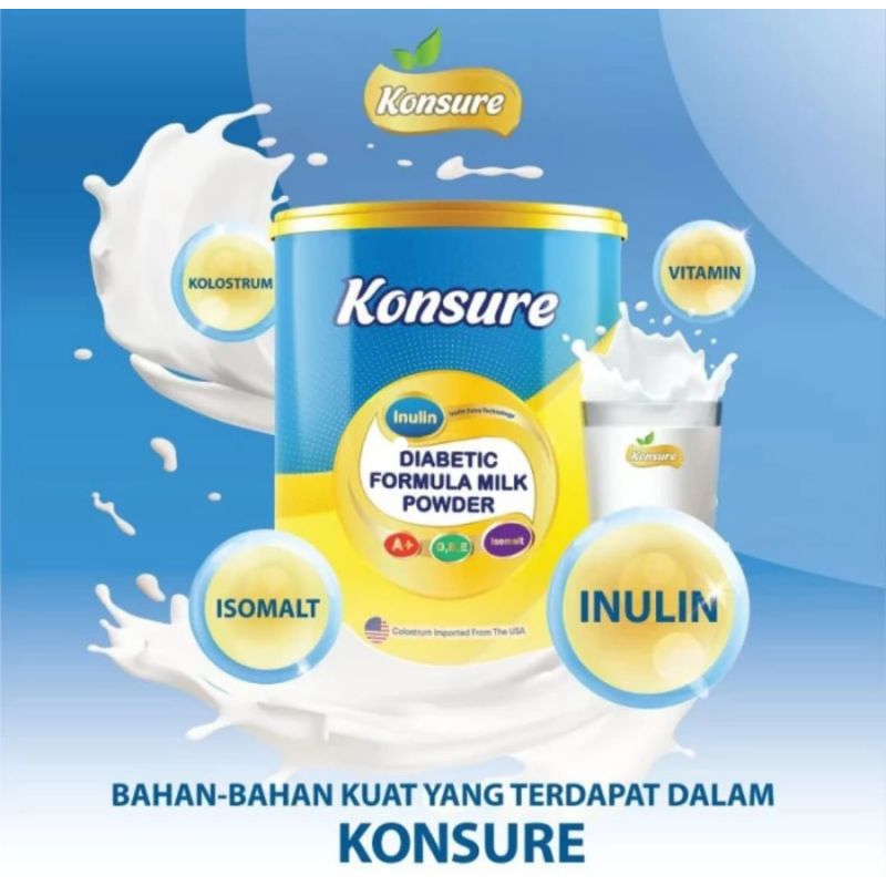 

KONNSURE SUSU DIABETES ASLI ORIGINAL IMPORT USA