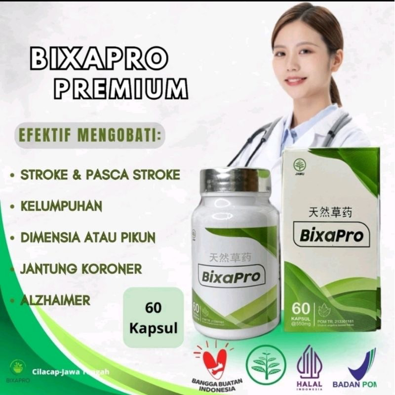 Bixapro Herbal Premium - BIXAPRO Obat Storoke Herbal Preminum Terbaik