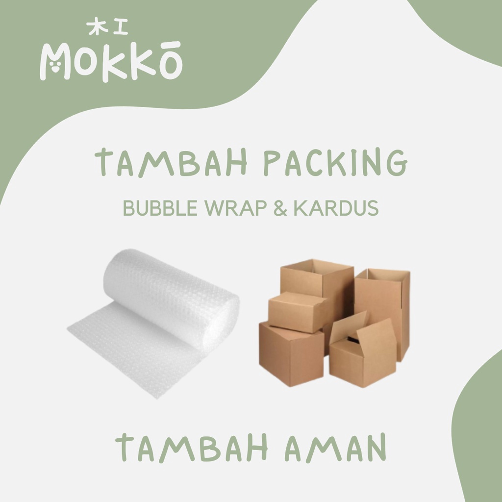 

PROMO MENARIK MOKKO SAFETY Bubble Keamanan Tambahan Extra Dus Dus Tambahan Extra Bubble Wrap Kardus Cardboard Keamanan Extra Bubble Wrap Kardus Packaging