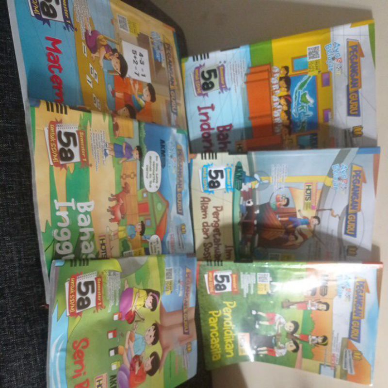 PEGANGAN GURU LKS SEKAR KELAS 5A SEMESTER GANJIL 2024-2025 GRAHA PUSTAKA, KURMER