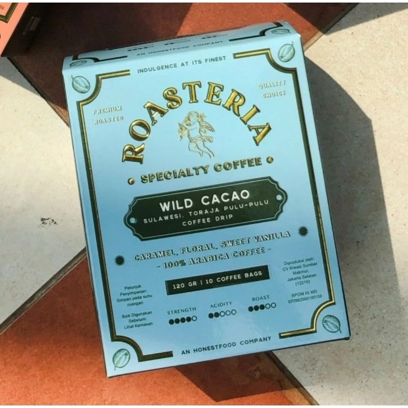 

Roasteria coffee drip - wild cacao