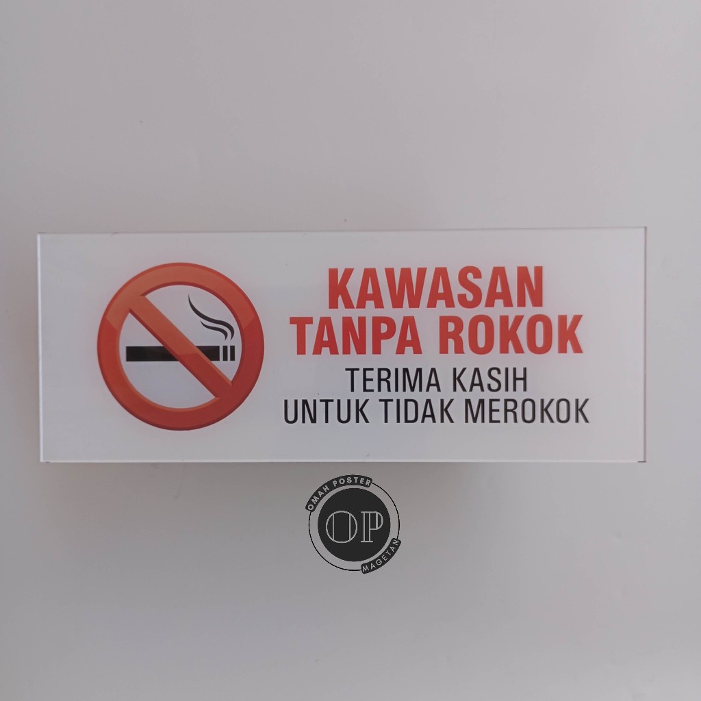 

Stiker Kawasan Tanpa Rokok - Terima Kasih Tidak Merokok - No Smoking Area