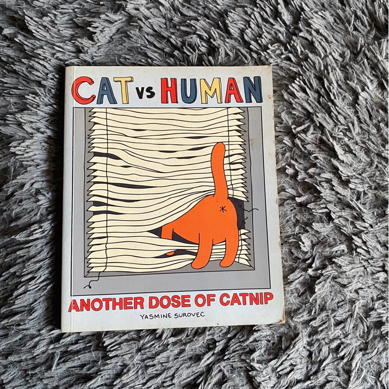 Preloved Illustrated Book Yasmine Surovec Cat vs Human: Another Dose of Catnip (Volume 2) Comic Buku