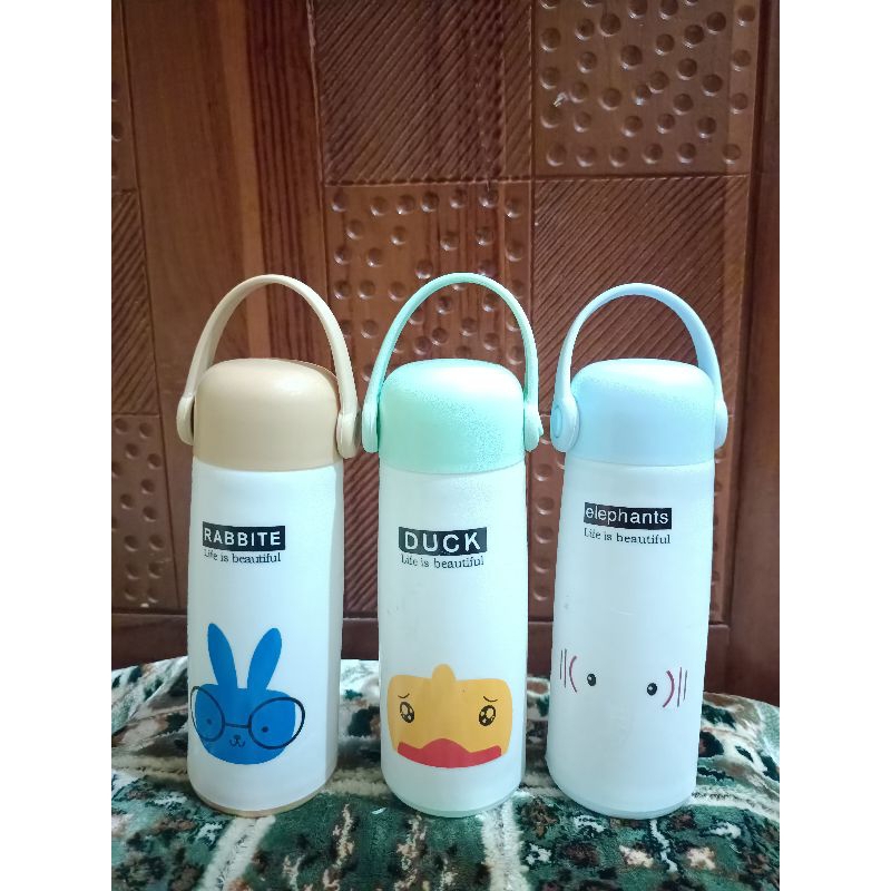 botol anak kupingg tumbler unik cantik tempat minum estetik tempat minum untuk kado souvenir pernika