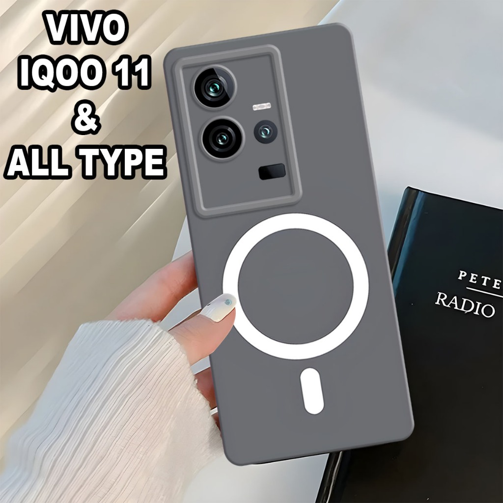 (GC27) Softcase karet Hp IQOO 11 Terbaru 2024 / Case IQOO 11 Silikon Tpu Pro Camera / Kesing IQOO 11