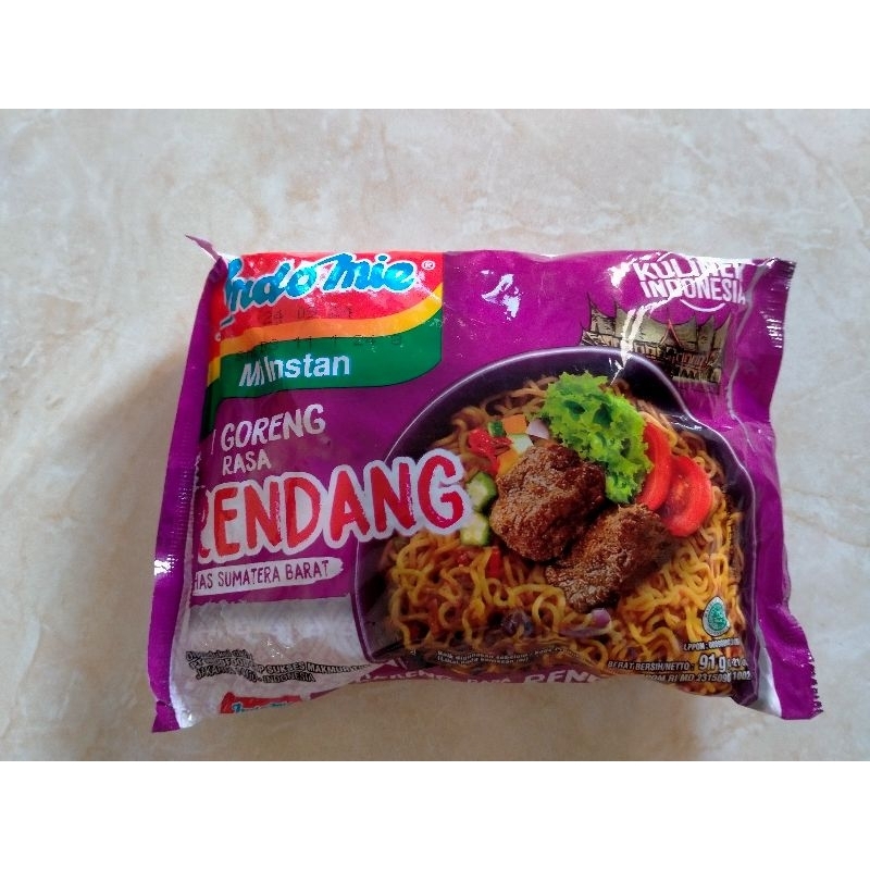 

Indomie goreng rasa rendang