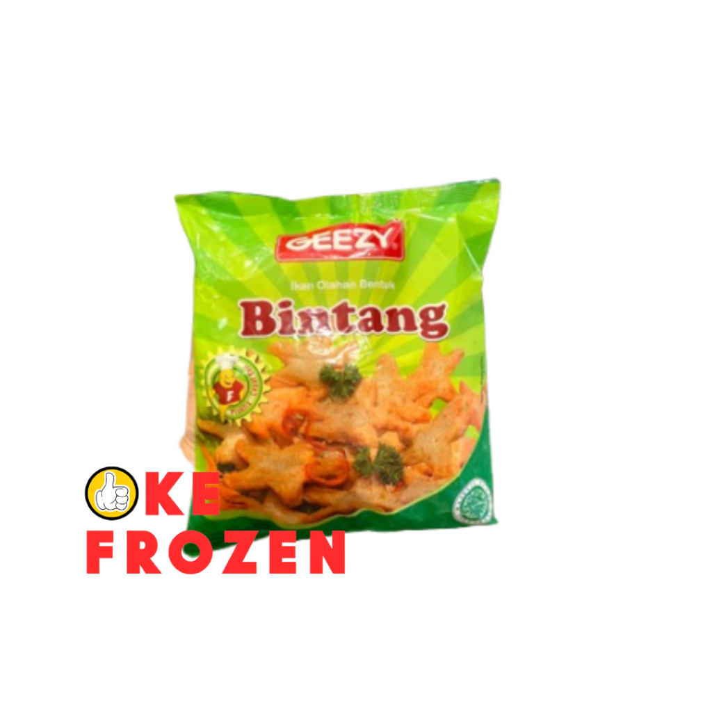 GEEZY BINTANG 500GR / BAKSO IKAN OLAHAN BENTUK BINTANG