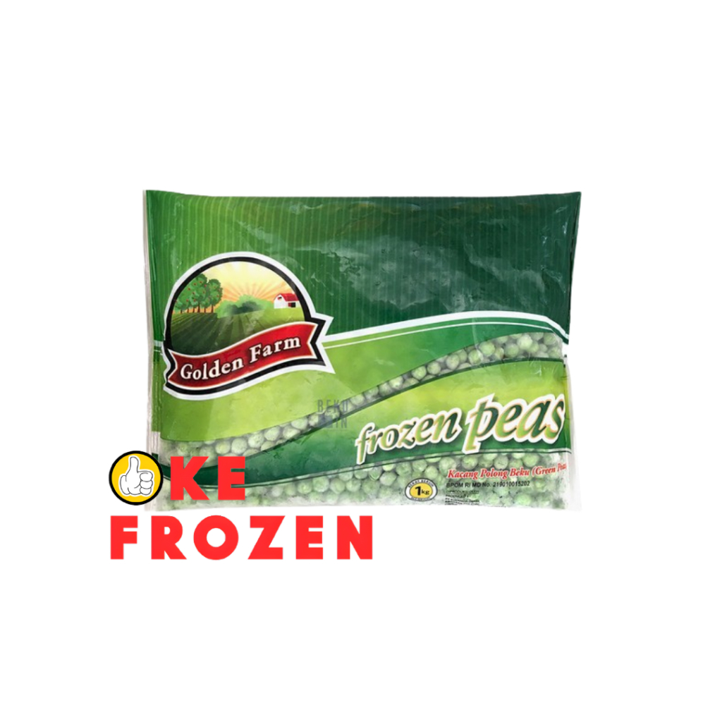 

GOLDEN FARM GREEN PEAS 1KG / KACANG POLONG BEKU