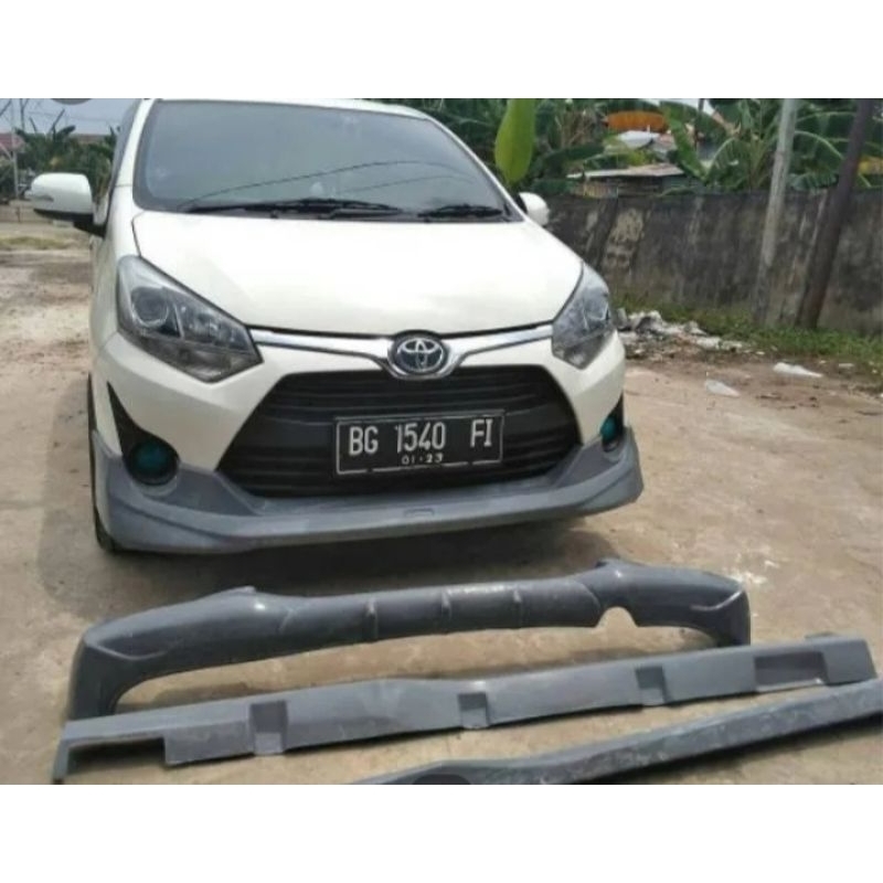 bodykit Agya tahun 2018 2020