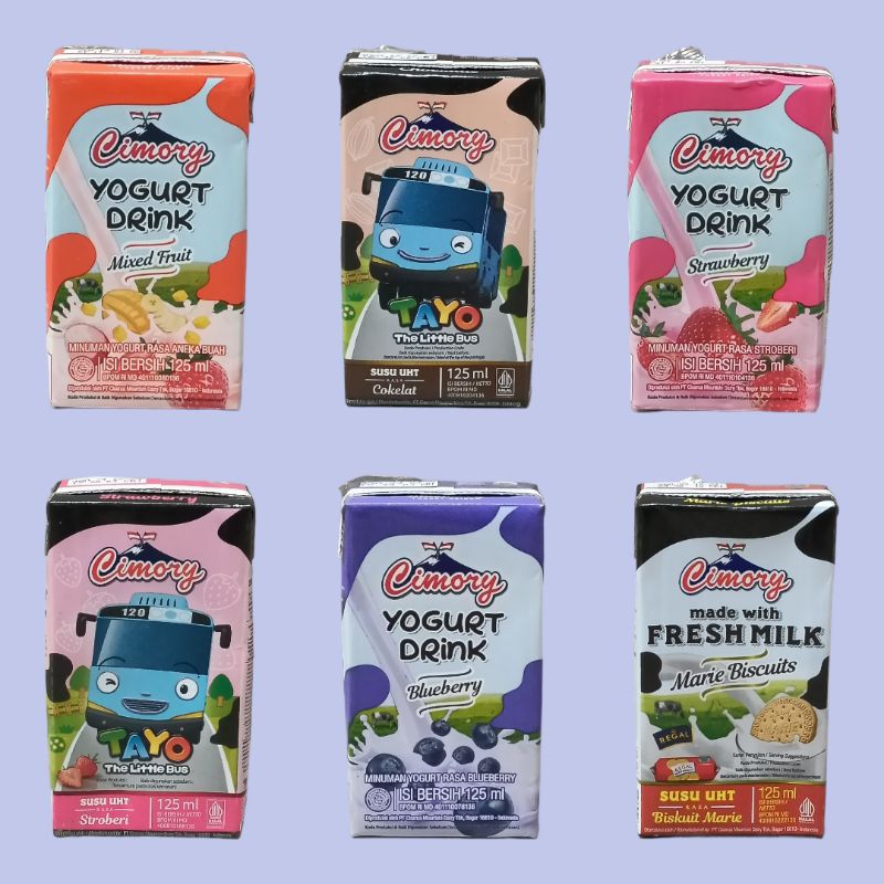 

CIMORY SUSU & YOGURT UHT ALL VARIAN 125 ML