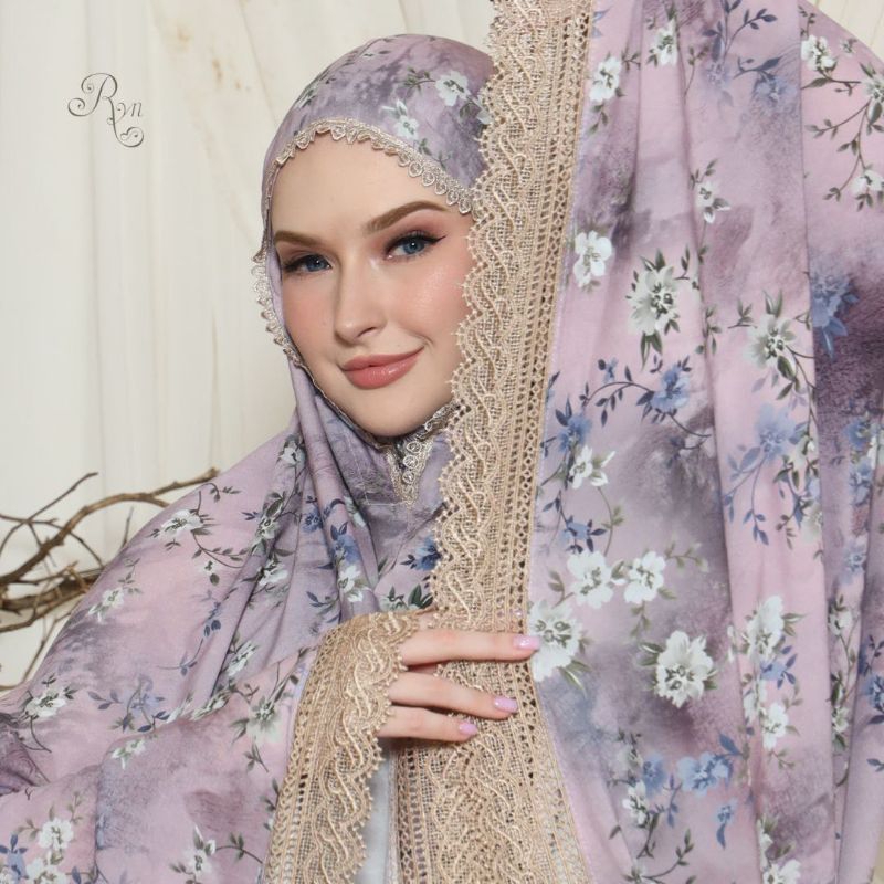 TABINA Mukena Premium Terbaru 2024 Original By Ryn Rayyan Series Mukenah Motif Dewasa Jumbo Katun Ra