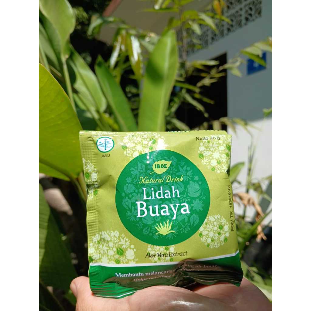 

Jamu IBOE - Natural Drink Lidah Buaya 25gr x 10 Sachet / Jamu Tradisional