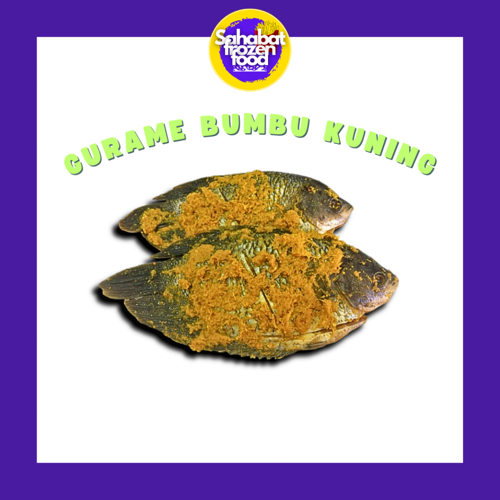 

Ikan Gurame Bumbu Kuning 500 gram