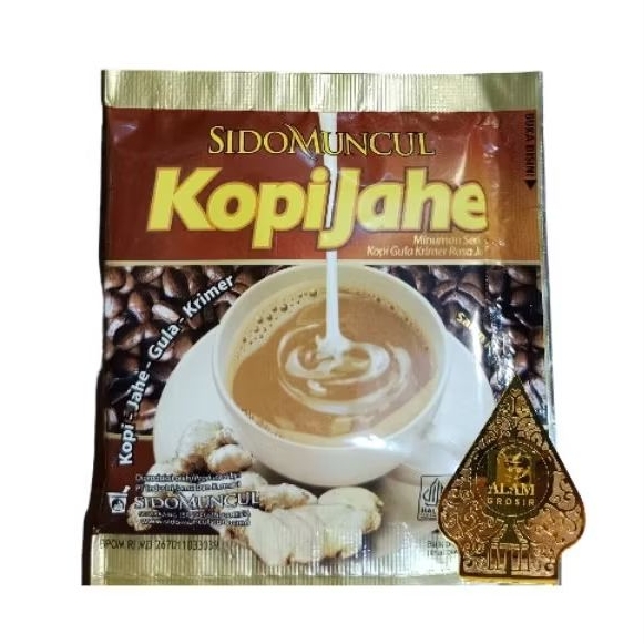 

SIDOMUNCUL Kopi Jahe 26gr, 1 RENCENG 10PCS