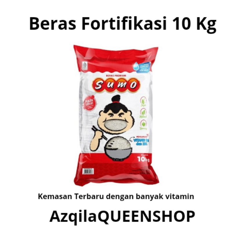 

Beras Fortifikasi Sumo Merah kemasan 10kg(1 karung)