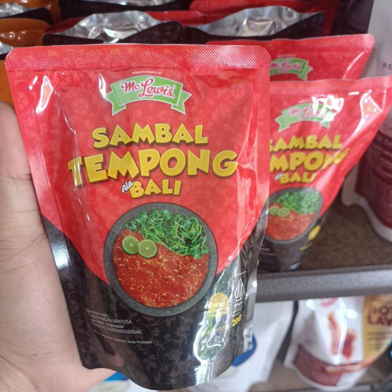 

Sambal tempong ala Bali MC Lewis 200gr