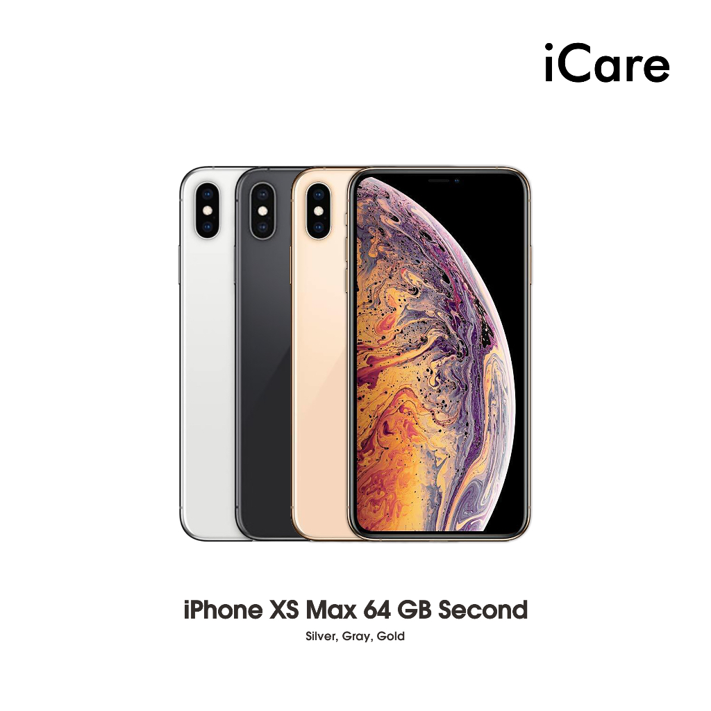 Apple iPhone XS Max 64GB Second Original Fulset Mulus