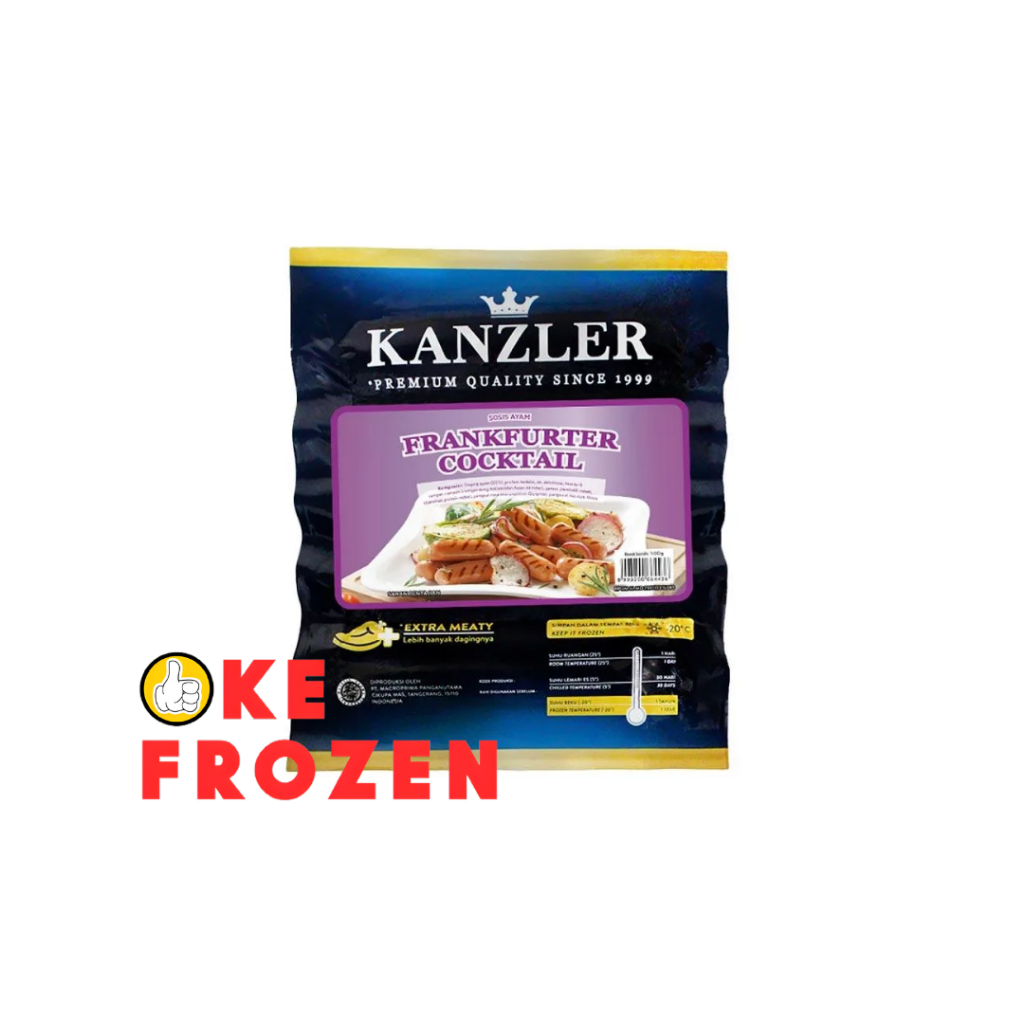 

KANZLER FRANK COCKTAIL 500GR SOSIS AYAM KANZLER