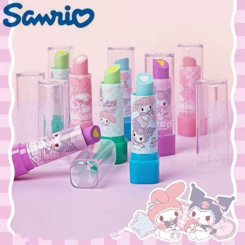 

SAKHA- 1 PCS ALAT PENGHAPUS MODEL LIPSTIK SANRIO | ALAT PENGHAPUS ANAK TERBARU