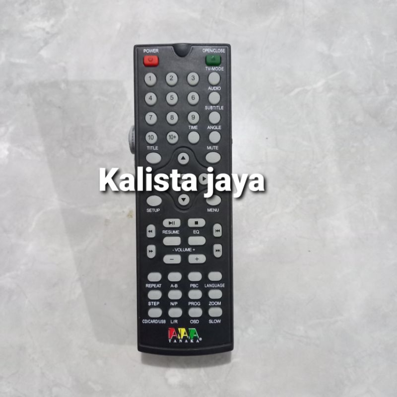 REMOTE REMOT TV DVD PLAYER AAA TANAKA KECIL ORIGINAL ASLI