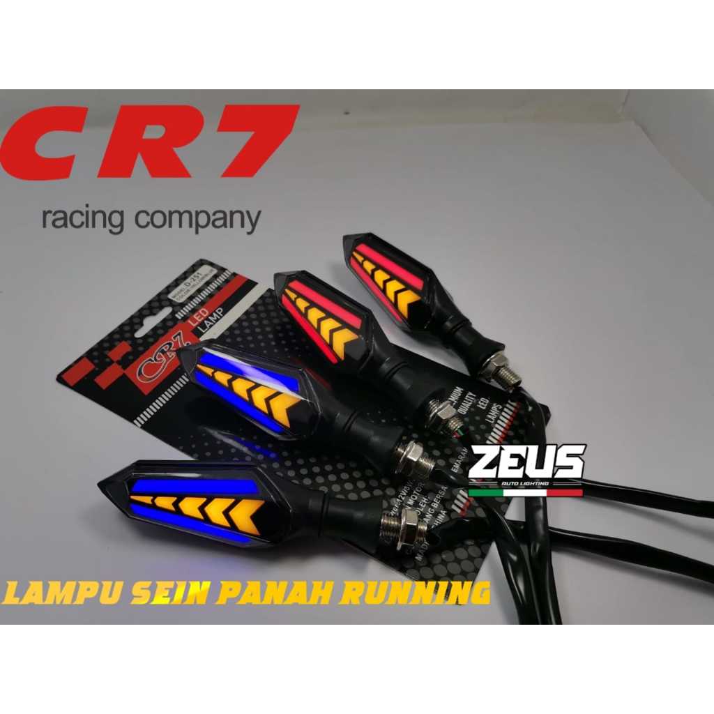 LAMPU SEIN MOTOR VARIASI LED RUNNING 2 SISI SEN PANAH Vixion Cbr Cb Klx Xabre Taiger Scorpio Crf Sen