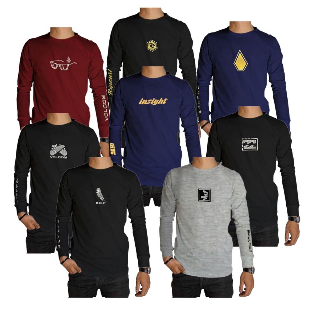 KAOS PRIA KAOS LENGAN PANJANG BILLABONG LONGSLEEVE KAOS MUSIM DINGIN