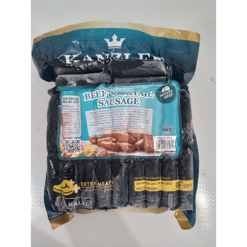 

Kanzler Beef Cocktail Sausage 500Gr