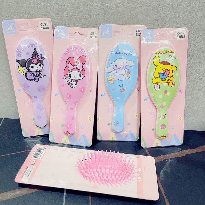 sisir anak wet brush mini sisir cute sisir lucu kecil